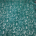 tissu vert pailleté tissu fantaisie pour robe de soirée